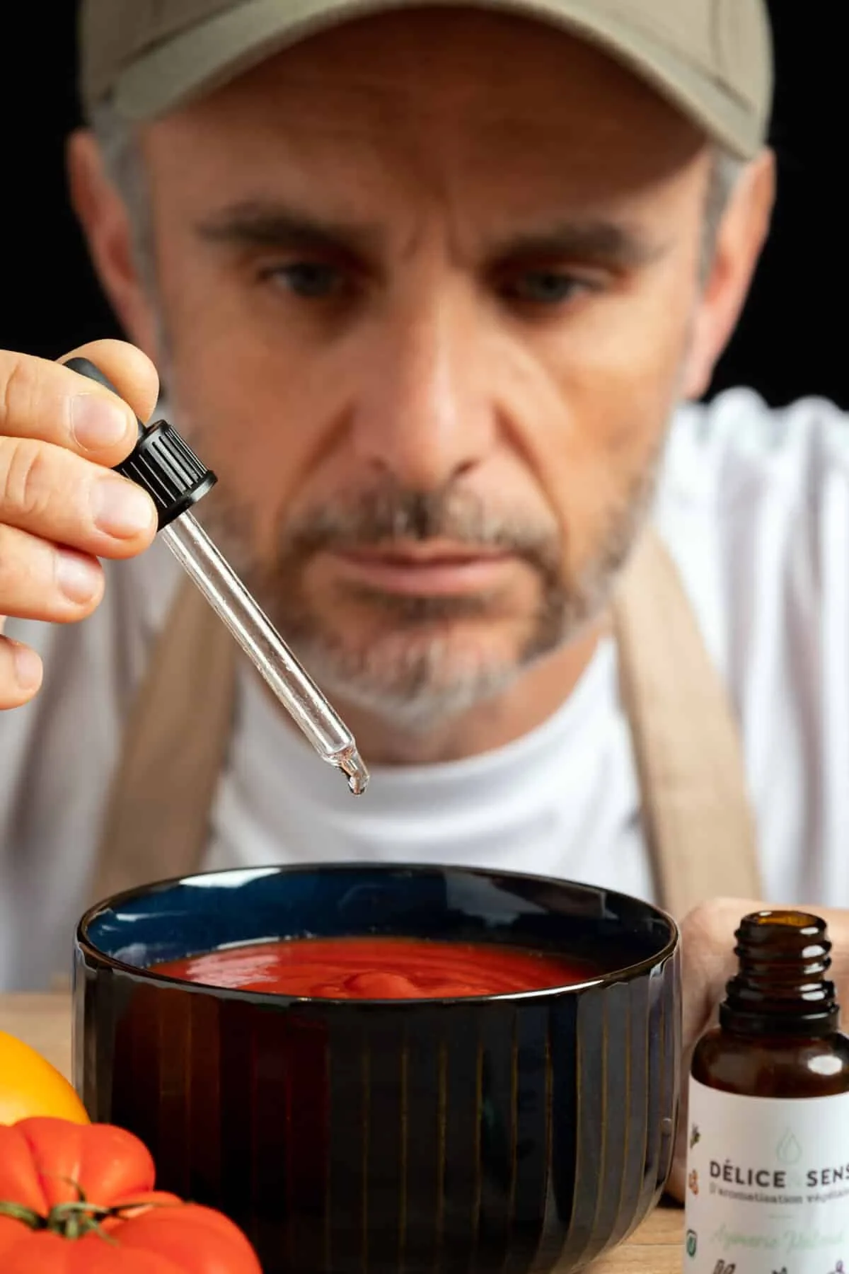 Ajustement aromatique sur une base sauce